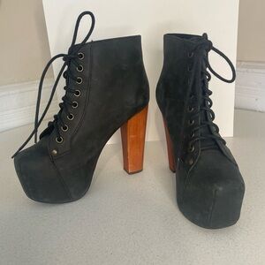 Jeffrey Campbell Lita boots size USA, 5.5